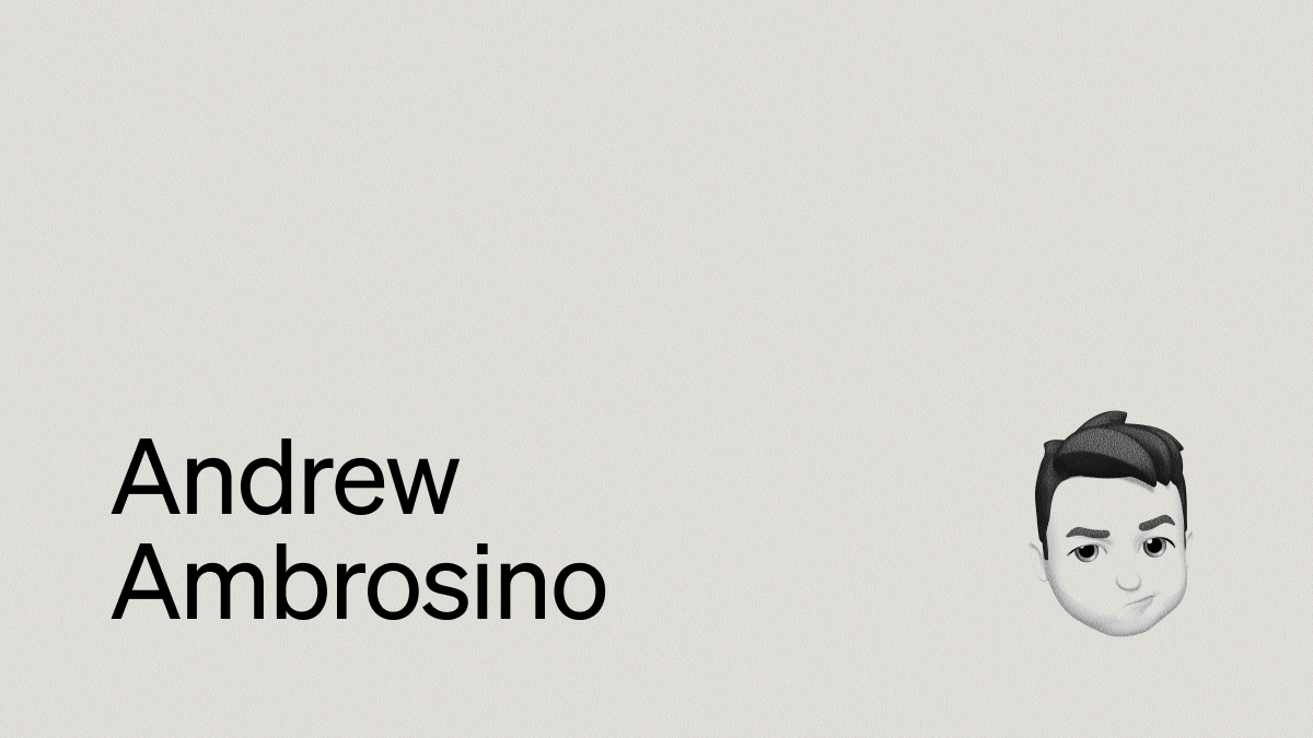Andrew Ambrosino